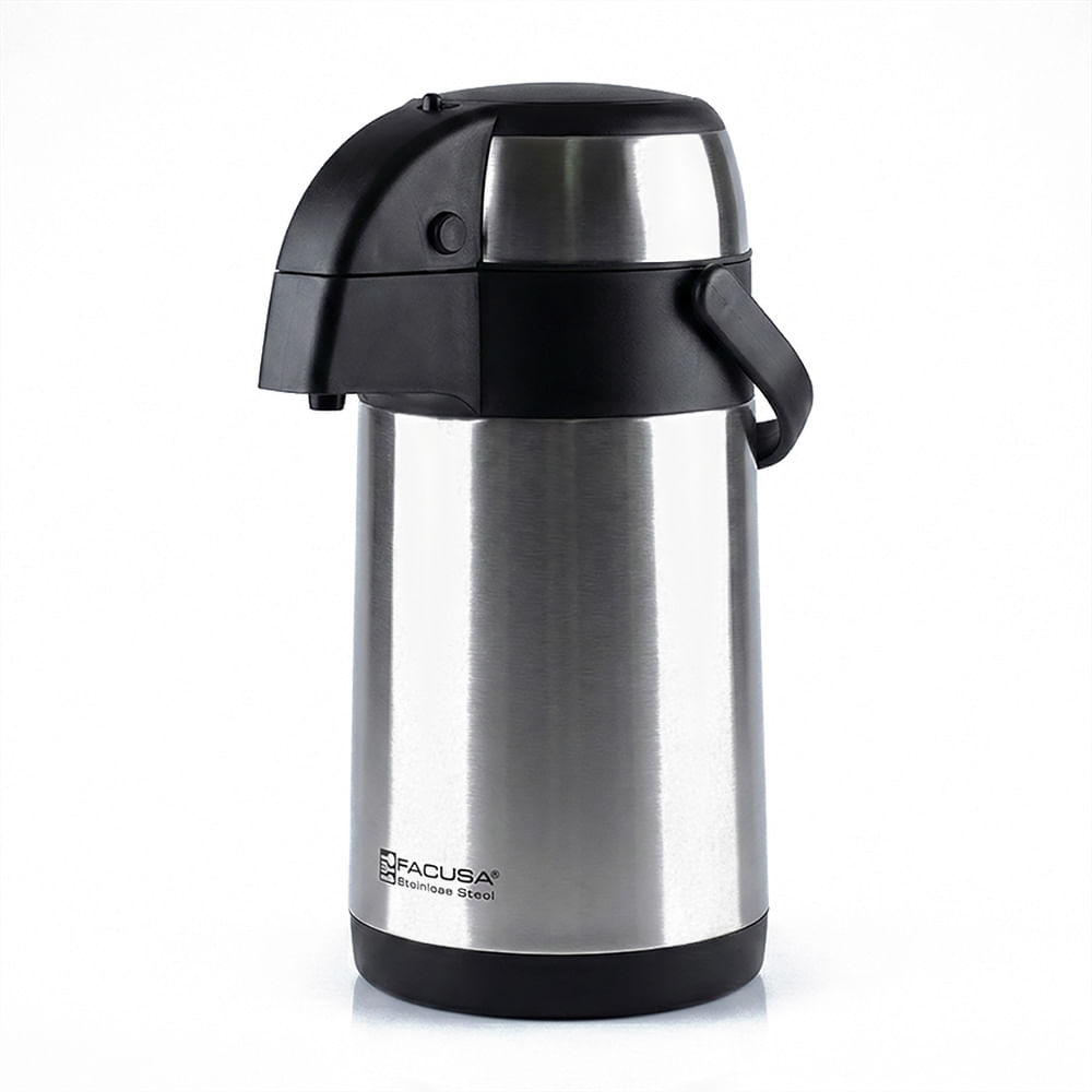 Termo Sifón 4 Litros Facusa Acero Inoxidable SS-40HE