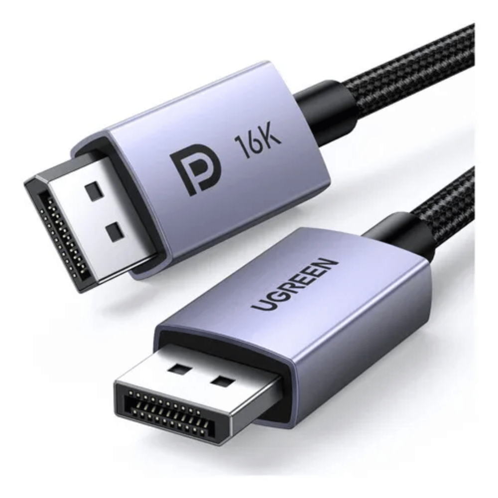Cable Displayport 2.1 Certificado Ugreen 16k 8k 80gbps Gamer 3 Metros