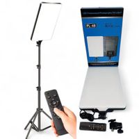 Panel LED Profesional PL-48 con Trípode y Control Remoto