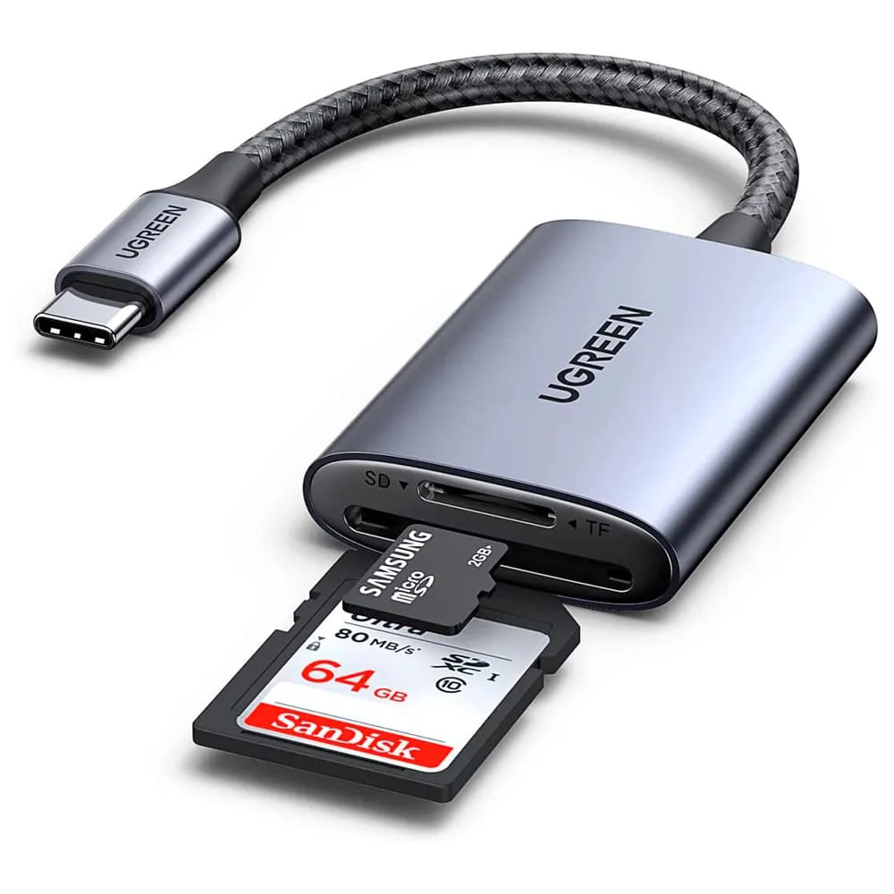 Lector de tarjetas MicroSD con USB-C 3.0 iPhone 17 Ugreen CM401 - 80888