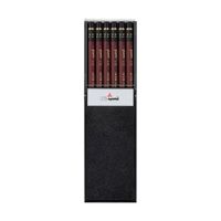 Lápiz de Grafito HI-UNI 7H Estuche x12