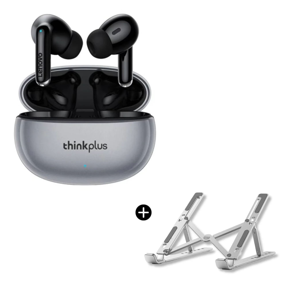 FU Audifonos Bluetooth 5.3 Lenovo XT88 Negro Soporte de regalo