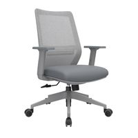Silla Ergonómica Musk Gerente Syncro Gris Ofideas
