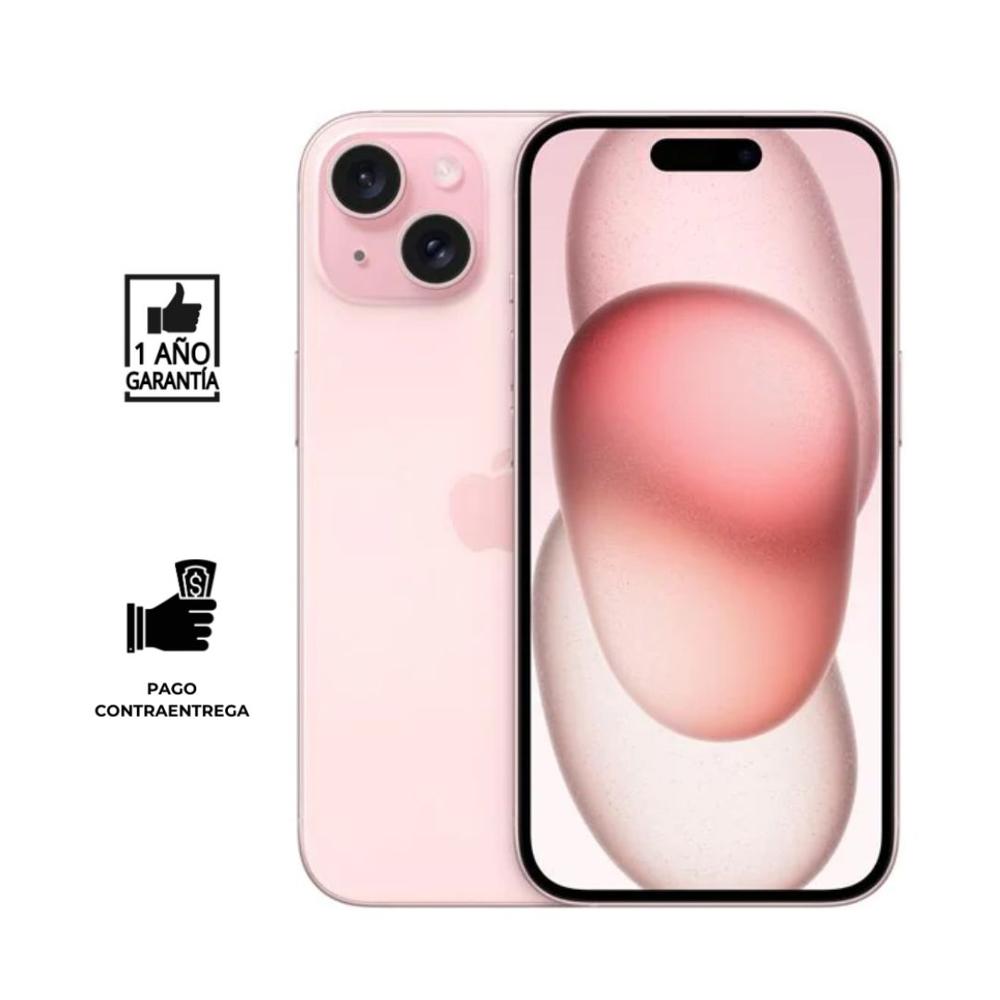 REACONDICIONADO iPhone 15 Plus 128gb ESIMI Grado A I color Rosado