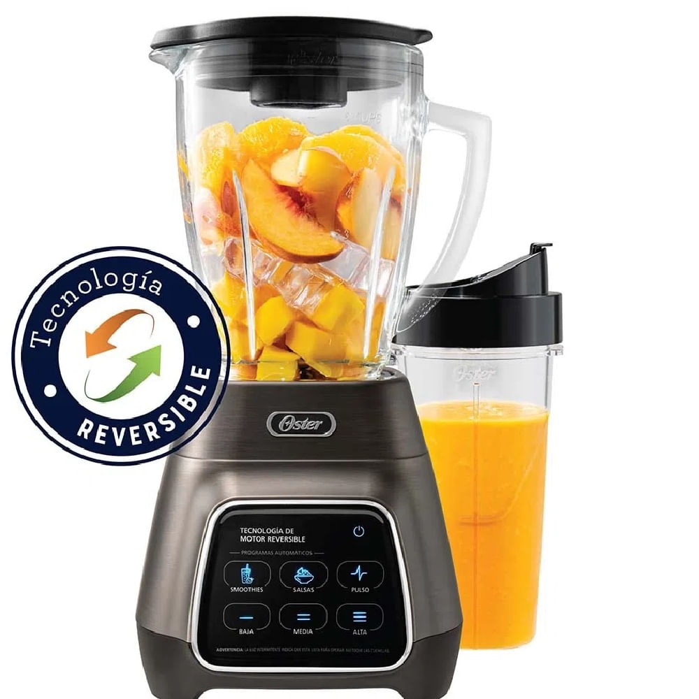 Oster BLSTPYG1312XBG Licuadora Pantalla Tactil Reversible