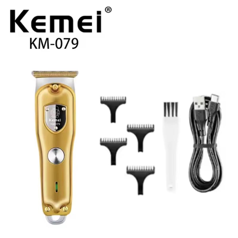 Máquina Cortadora de Cabello Inalámbrica Profesional Kemei KM-079 Aleatorio