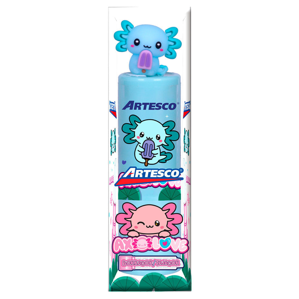Borrador y Tajador ARTESCO Stick Axolovex