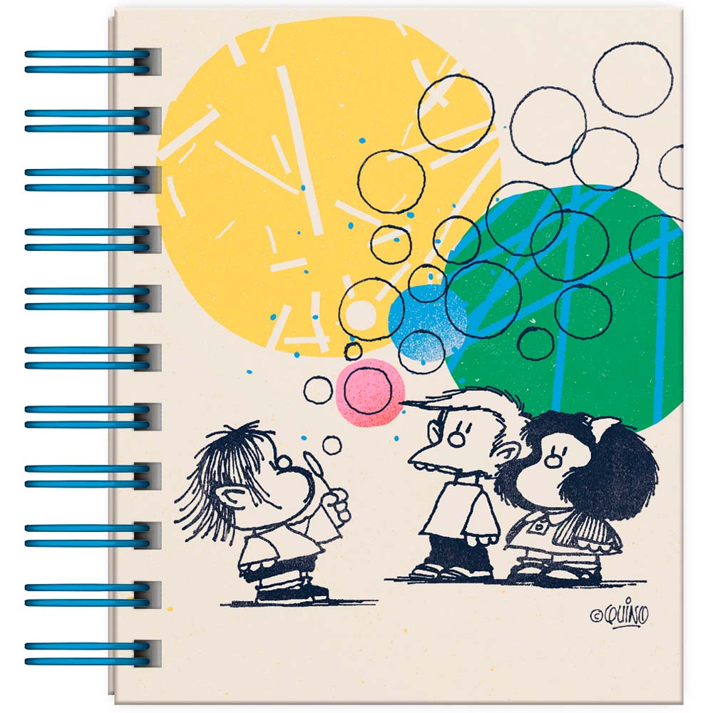 Cuaderno DGNOTTAS Espiralado A6 Tapa Dura Mafalda