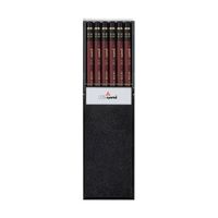 Lápiz de Grafito HI-UNI 5B Estuche x12