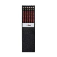 Lápiz de Grafito HI-UNI 5H Estuche x12