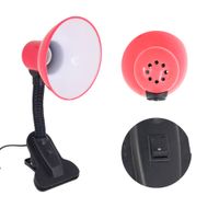 Lampara de Escritorio Flexible con Clip Fucsia