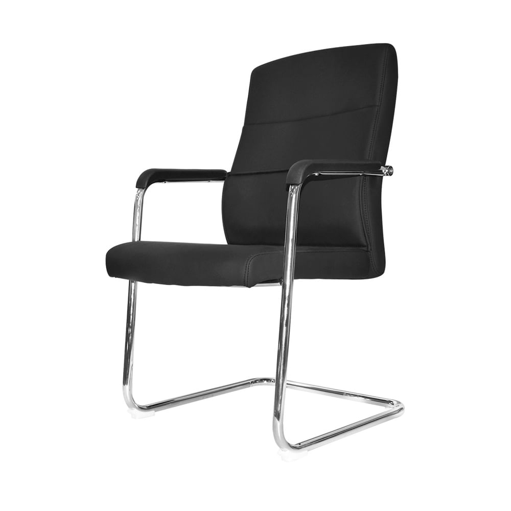 Silla De Visita Fija Interlocutor Tax Negro Ofideas