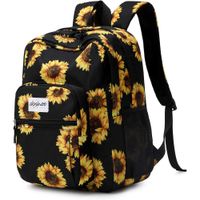 MOCHILA ABSHOO | SUNFLOWER BLACK