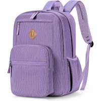 MOCHILA ZORFIN 16.5'' / 42 CM | DEEP PURPLE CORDUROY