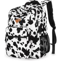 MOCHILA ZORFIN 16.5'' / 42 CM | COW PRINT BLACK