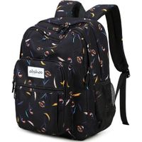 MOCHILA ABSHOO | FLORAL BLACK C
