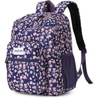 MOCHILA ABSHOO | FLORAL PURPLE