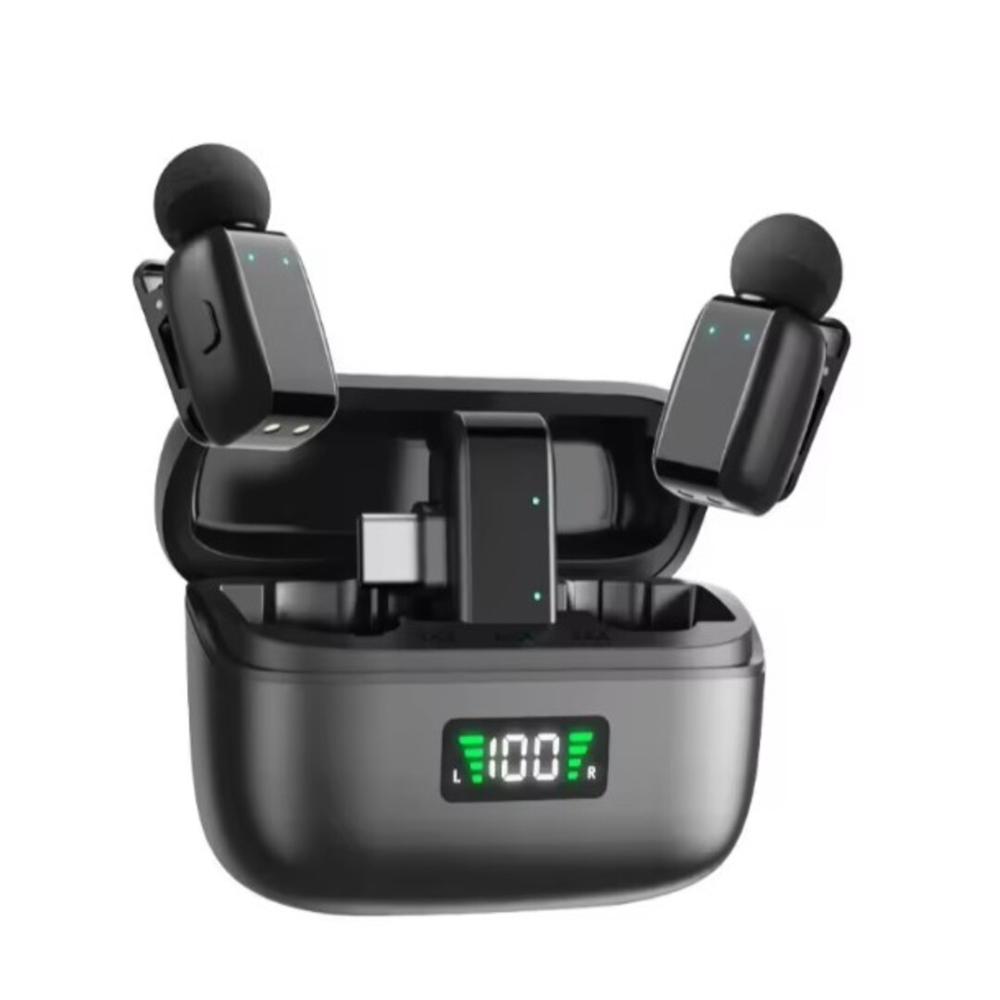 MICRÓFONO INALÁMBRICO DE SOLAPA SX35 MINI CON CANCELACIÓN DE RUIDO ULTRA LIGERO 5GR