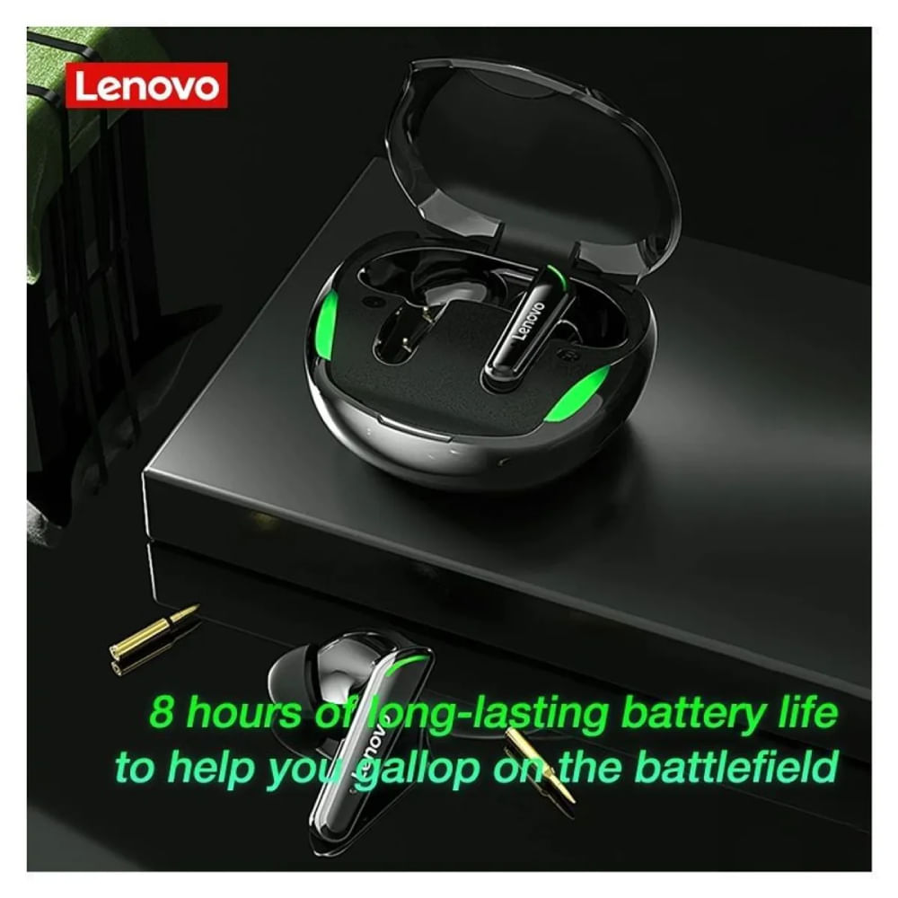 FU Audifonos Bluetooth Lenovo XT92 Tws Gaming - Negro