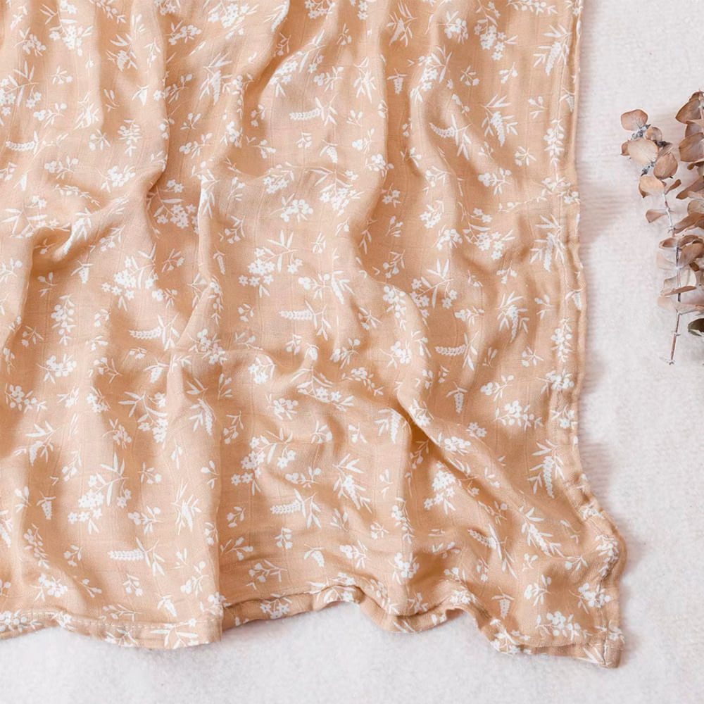 Manta de Muselina Suave para Bebé Bambú y Algodón SM15