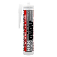 ABRO Silicona Automotriz Gris 999 9-AB-CH - 10 Oz