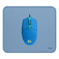 COMBO LOGITECH MOUSE G203 AZUL Y PAD MOUSE 200X230 AZUL