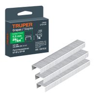 Grapas 1-4 para Tapizar con Engrapadora ET-19 y ET-21 1000 Piezas - Truper 17970