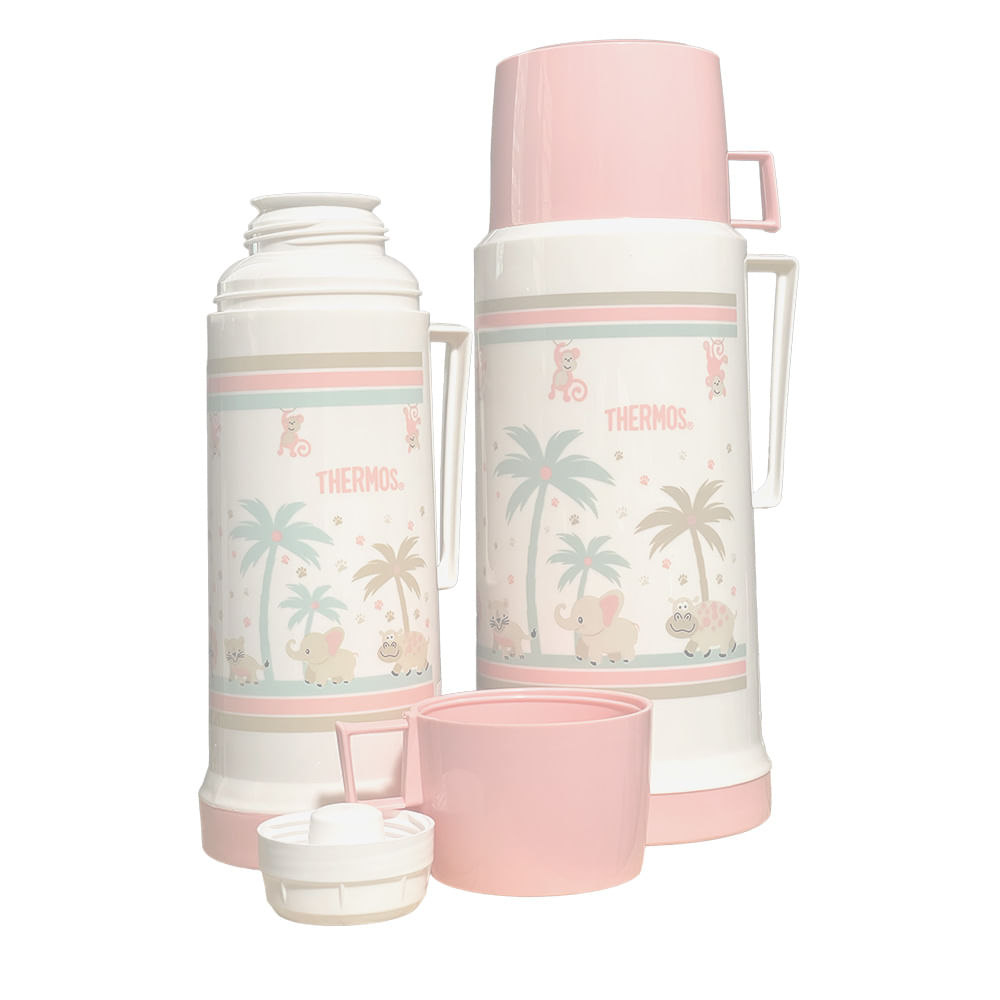 Termos para bebe Thermos Kit Niña Vogue 2 Pzas 1 L y 500ml