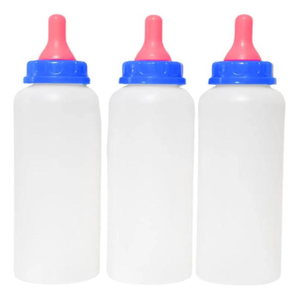 BOTELLA CON TETINA PARA LECHE MASCOTA 250ML AZUL BOTELLA CON TETINA PARA LECHE MASCOTA 250ML AZUL