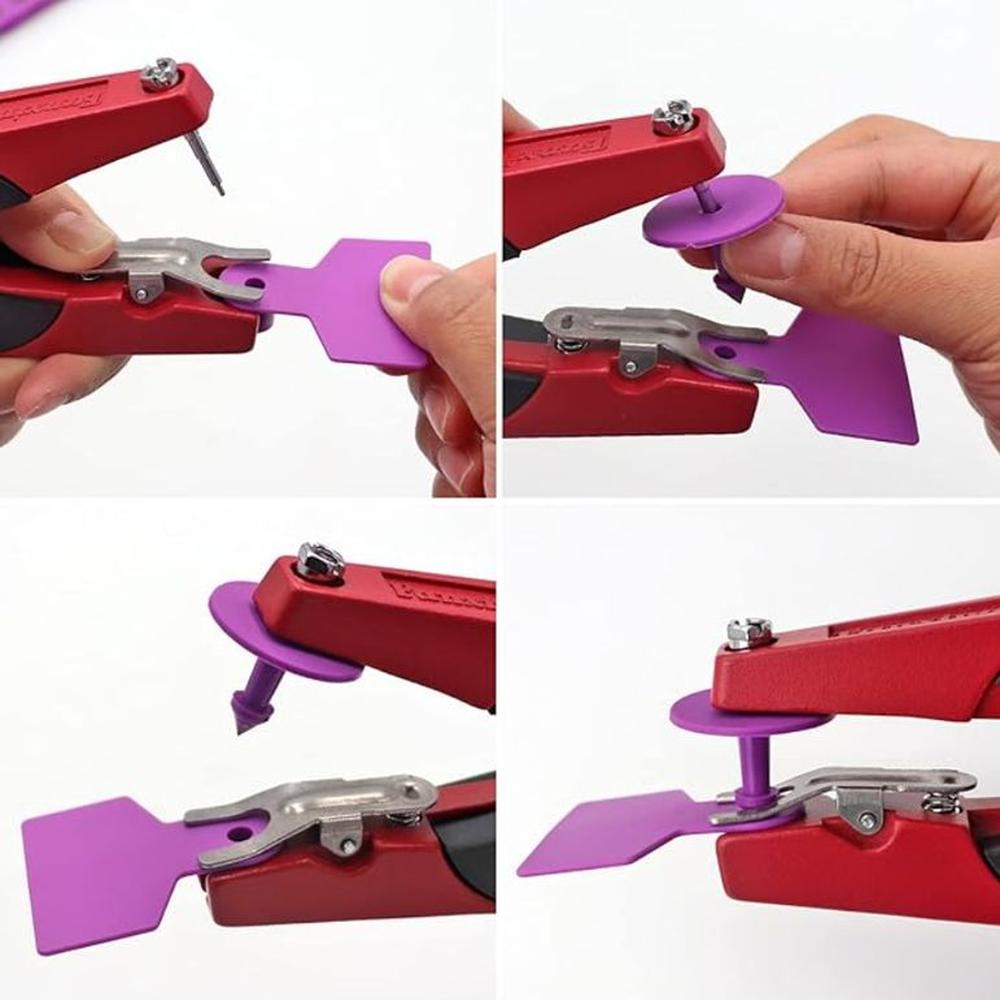 Pack X 100 Crotal Arete Para Cerdo Morado 4x5 Cm Numerado Pack X 100 Crotal Arete Para Cerdo Morado 4x5 Cm Numerado
