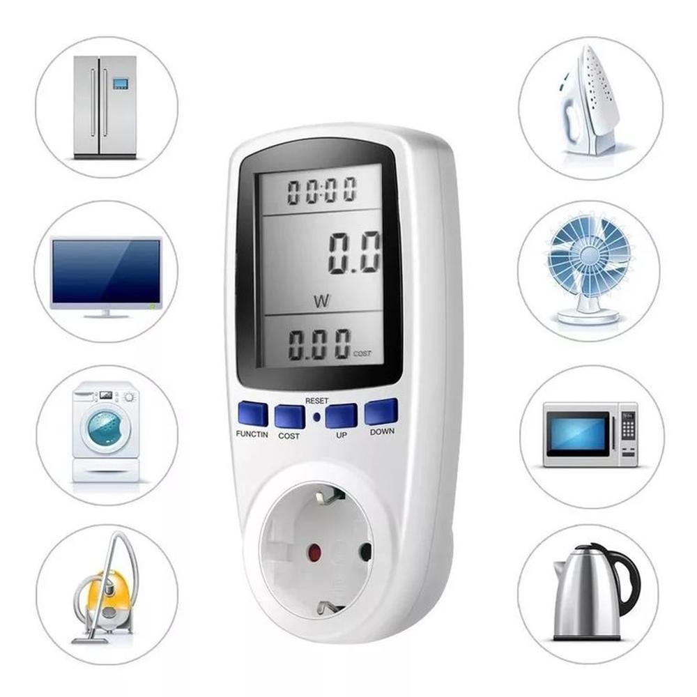 MEDIDOR DE CONSUMO DE ELECTRICIDAD ANALIZADOR DE VATIOS KWH