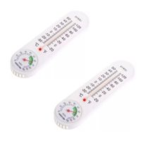 PACK X2 TERMOMETRO DE PARED MEDIDOR DE TEMPERATURA Y HUMEDAD