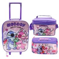 Pack Escolar Maleta Stitch Angel Oficio