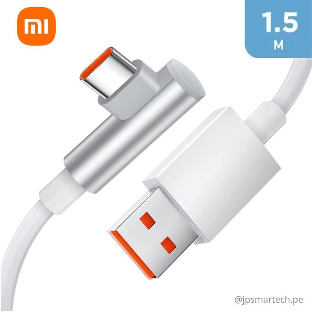 Xiaomi Cable 6A L-type Type-C Fast Charging Support 120W 67W 45W 33W
