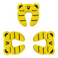 PACK X3 TOPE DE PUERTA INFANTIL NIÑOS ANTIGOLPE ANIMALITOS OSO
