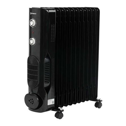 Termoradiador Imaco 11 Celdas 2500W 30m2 OFR11NK Negro