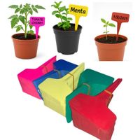 ETIQUETA DE CLASIFICACION DE PLANTAS X100 UNIDADES MUY UTIL 6x10CM