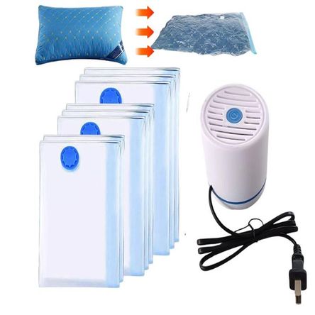 EXTRACTOR DE AIRE ELÉCTRICO PARA BOLSAS AL VACÍO 45W