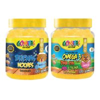 PACK 2 GOMITAS BUENAS NOCHES NIÑOS + OMEGA 3 NIÑOS 260 UND