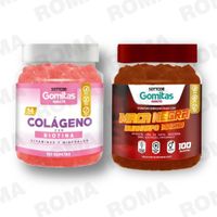 PACK GOMITAS COLAGENO Y GOMITAS MACA NEGRA SOTTCOR LABS