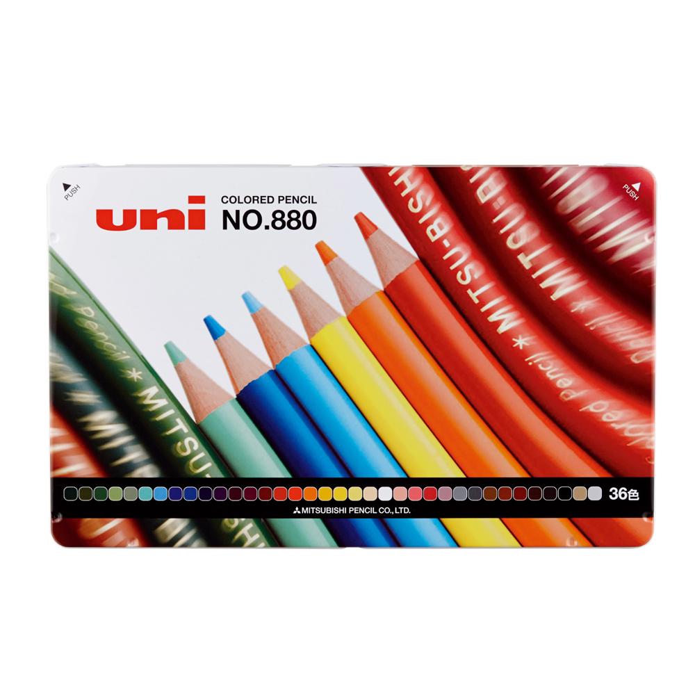 UNI Lápices de Colores 880 Premium Set x 36 UNI Lápices de Colores 880 Premium Set x 36