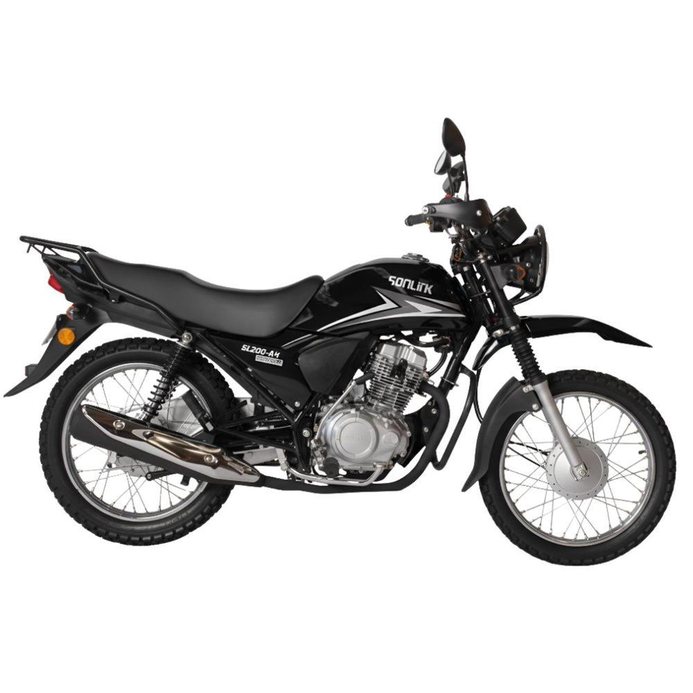 Moto Sonlink Urbana SL200-A4 200CC 13.5HP 5 Vel. USB Sliders Negro