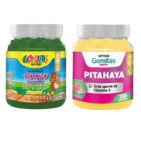 PACK 2 GOMITAS PROPÓLEO NIÑOS 130UND + GOMITAS PITAHAYA 130UND