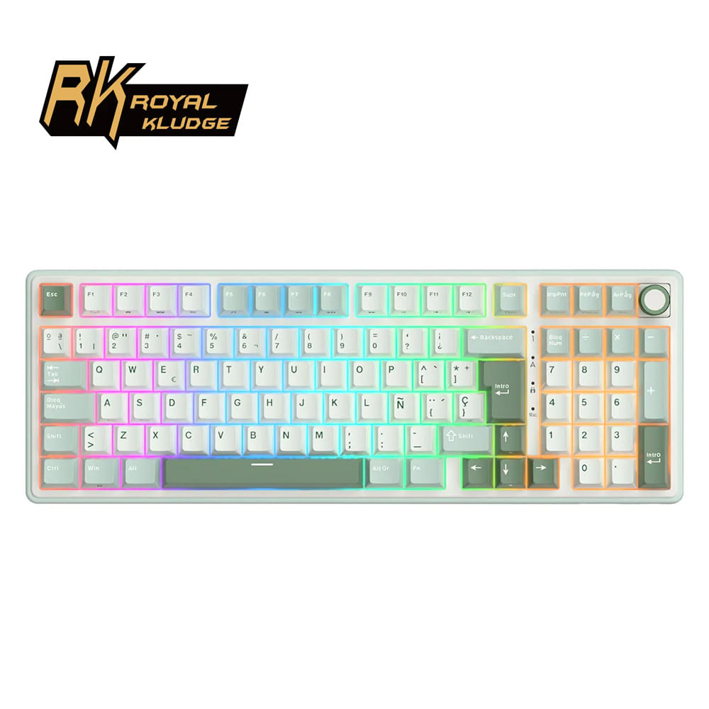 TECLADO ROYAL KLUDGE RK-R98PRO CABLEADO SKYCYAN