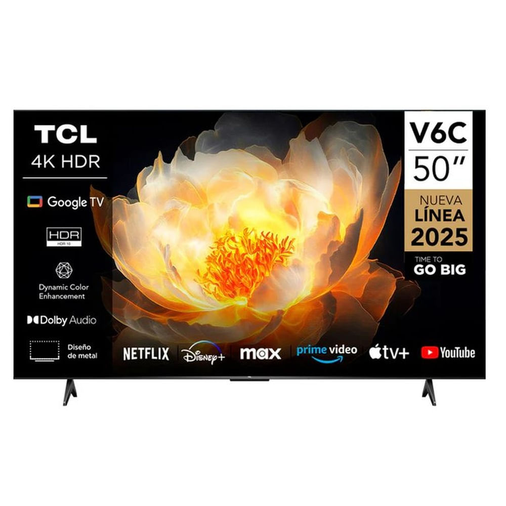Televisor TCL 50 UHD 4K 50C6V Google TV