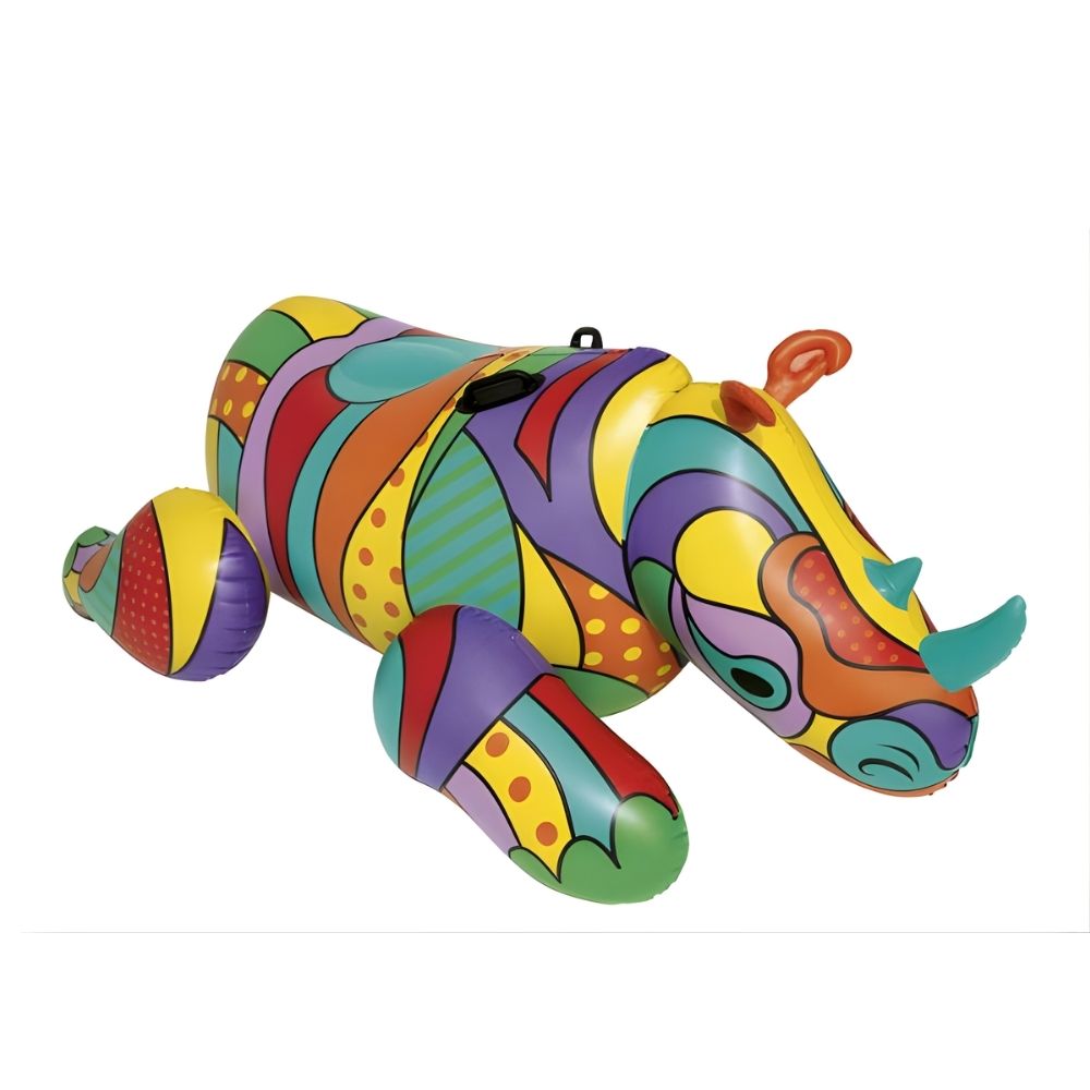 Flotador Inflable Modelo Reno Retro Multicolor verano