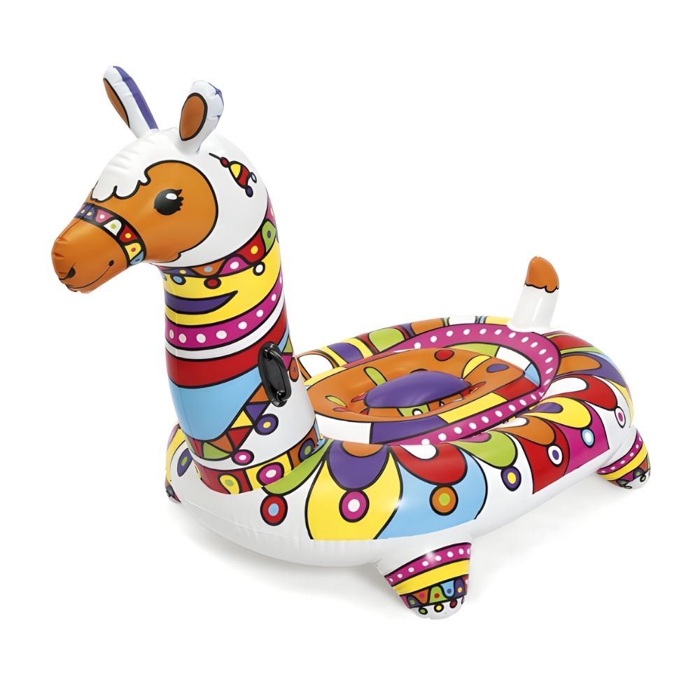 Flotador Inflable Modelo Llama Multicolor 193cm x 151 cm