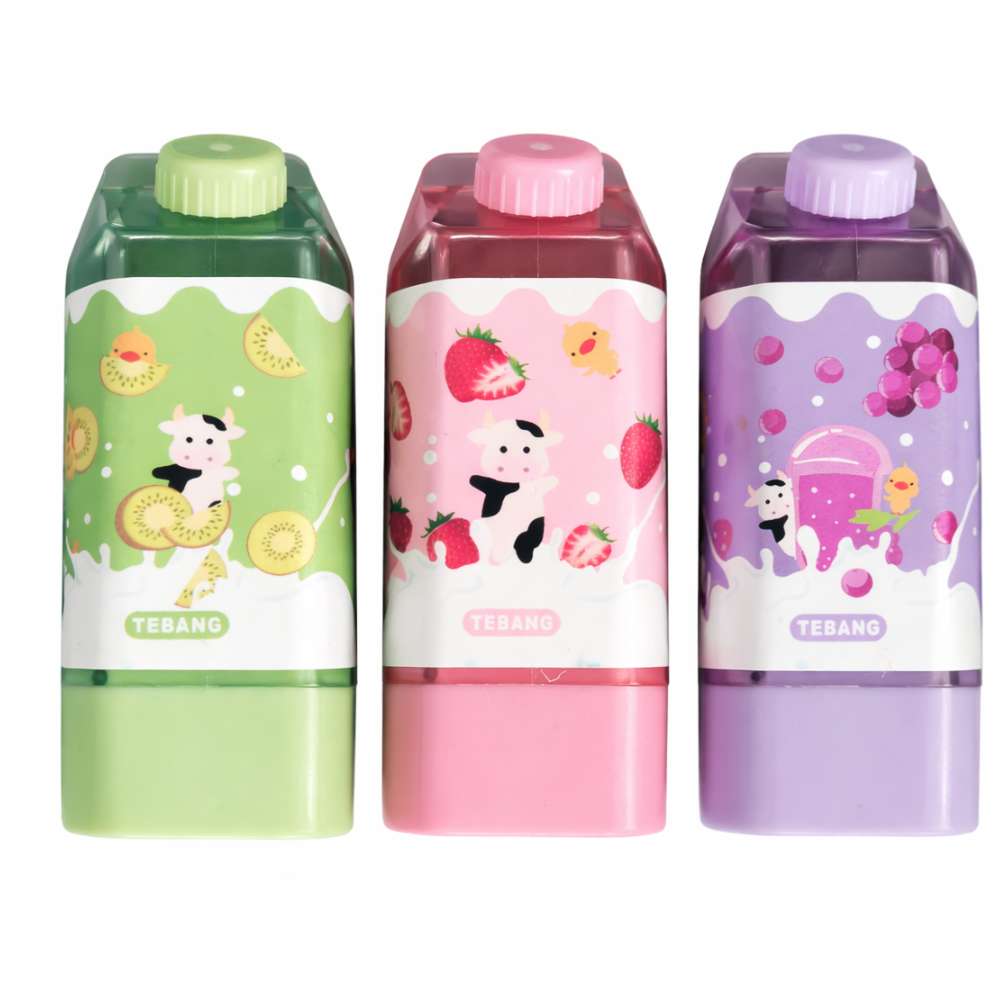 Borradores Leche con Frutas  Kiwi Fresa y Uva  Pack x3