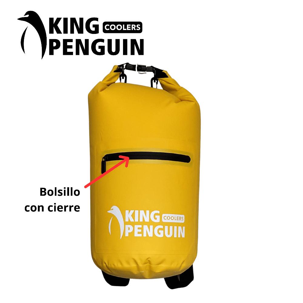 Cooler Mochila Plegable KING PENGUIN 15 L - All-Day Companion -Amarillo Solar