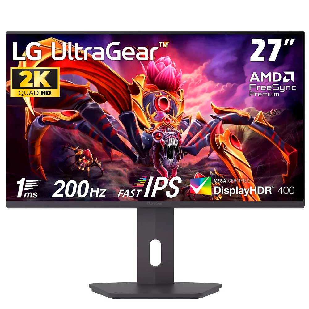 Monitor LG 27G610A-B Ultragear QHD 27 IPS 200Hz 1ms AMD FreeSync Premium